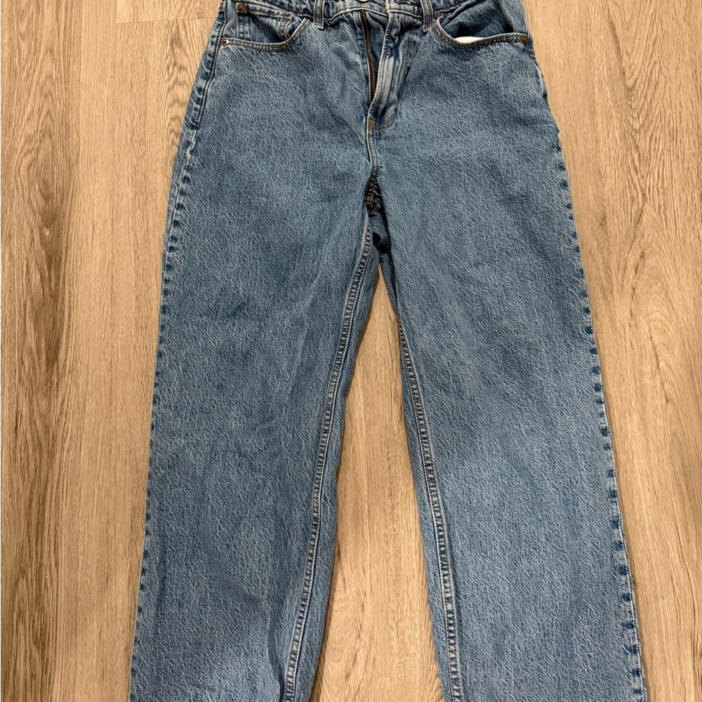 Abercrombie & Fitch Light Blue High Rise Jeans